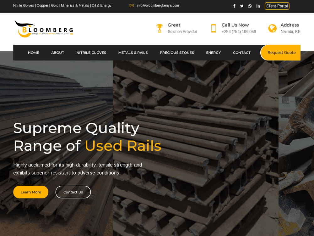 Bloomberg Kenya — Agency / Incubator Platform