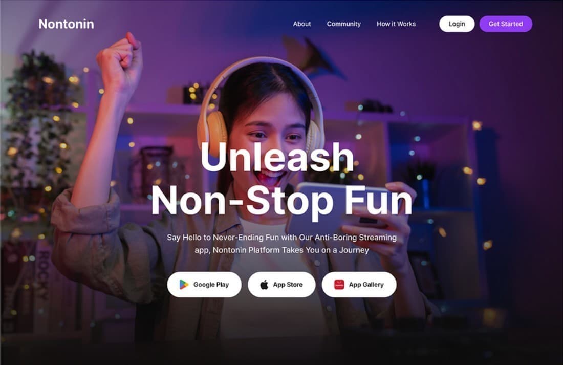 Nontonin — Indonesian Live-Streaming Platform