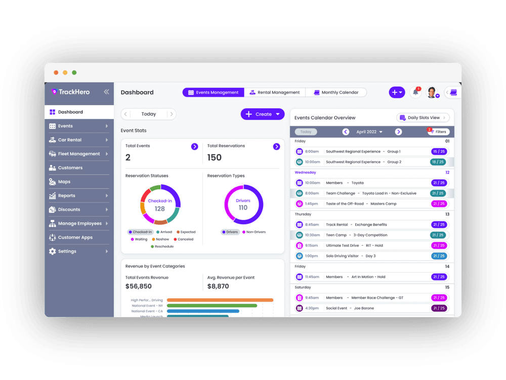 TrackHero — Automotive Fleet SaaS (React · AWS)