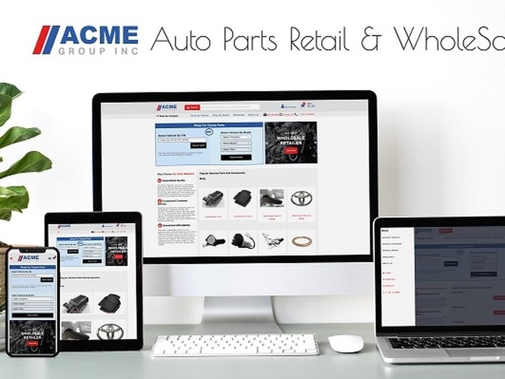 Acme Car Parts — Retail & Wholesale E-commerce